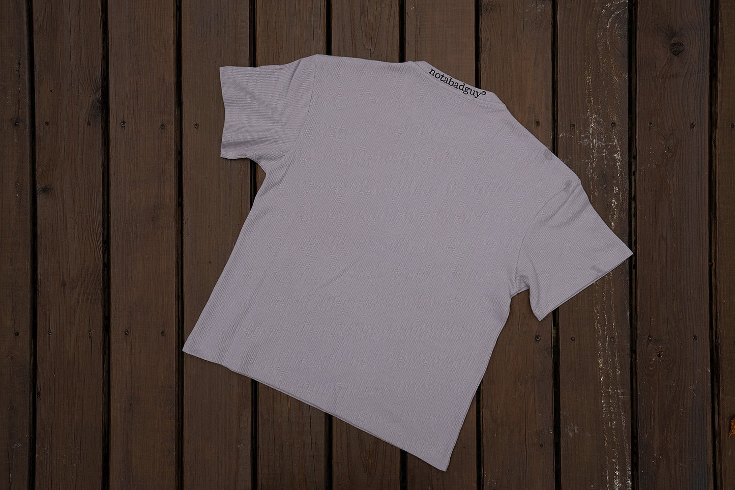 “do as i say, not as i do” waffle t-shirt